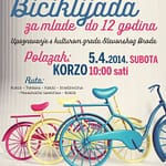 Ivanomania - dani u čast Ivane Brlić Mažuranić 1 biciklijada mladi