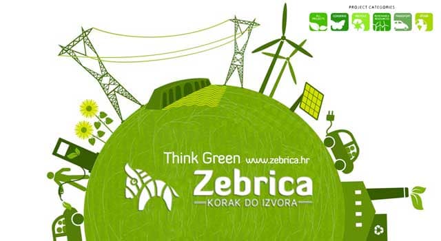 Osigurani milijuni za subvenciju u izradi "zelenih" projekata 6 zebrica thinks green
